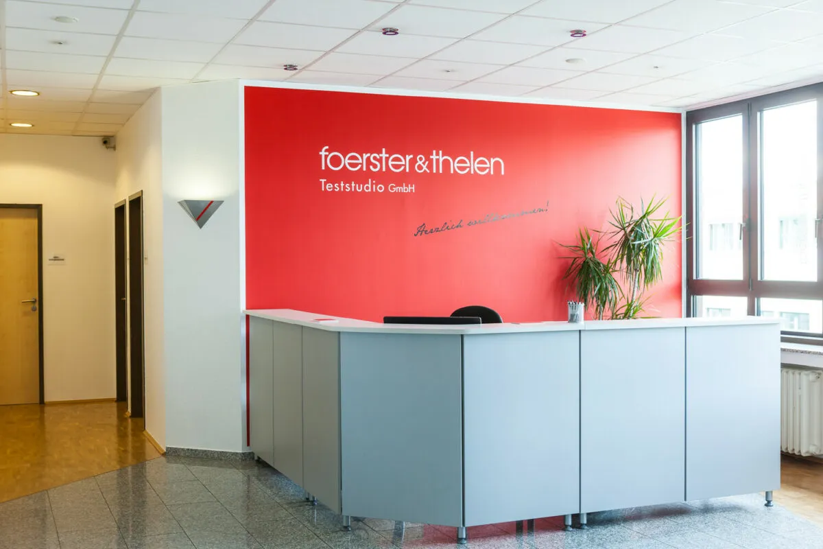 Test studio Bochum – interior