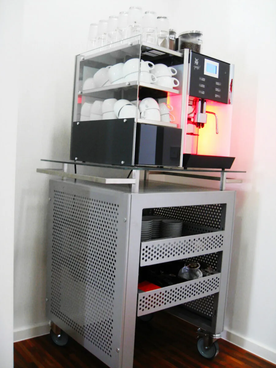 Test studio Düsseldorf – customer lounge