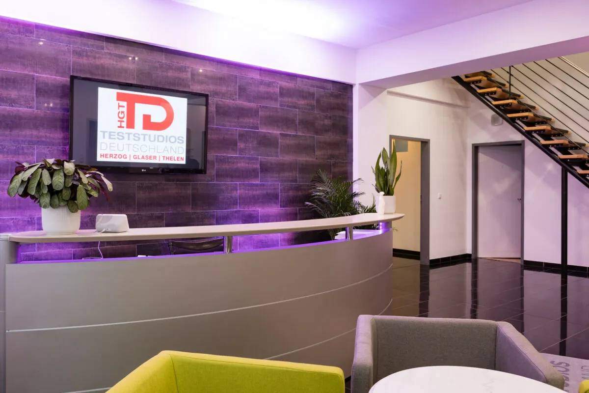 Test studio Essen – interior