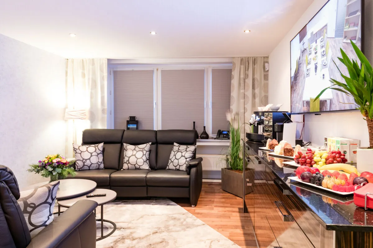 Test studio Essen – customer lounge