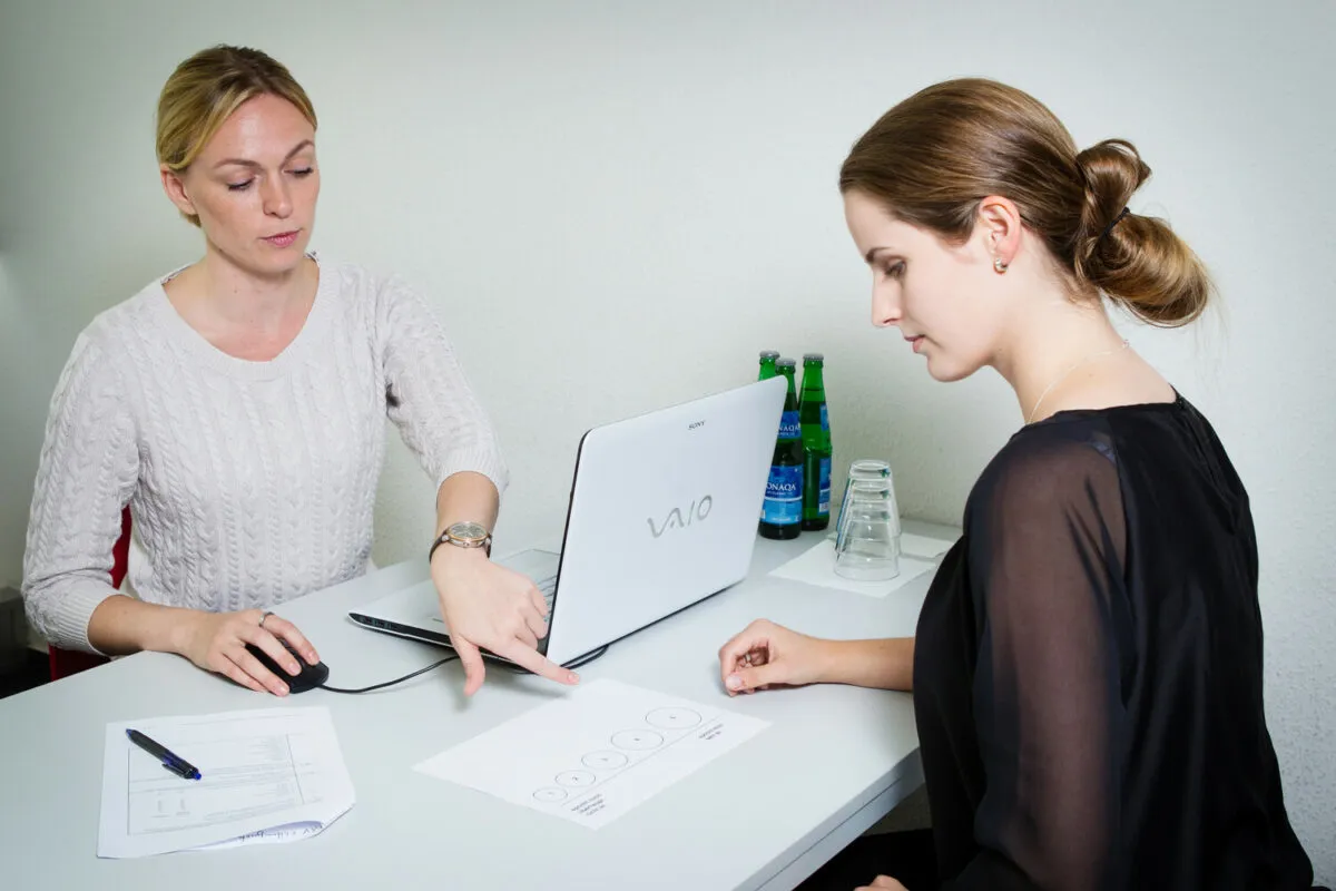 Test studio Hamburg (Mönckebergstraße) – test stations