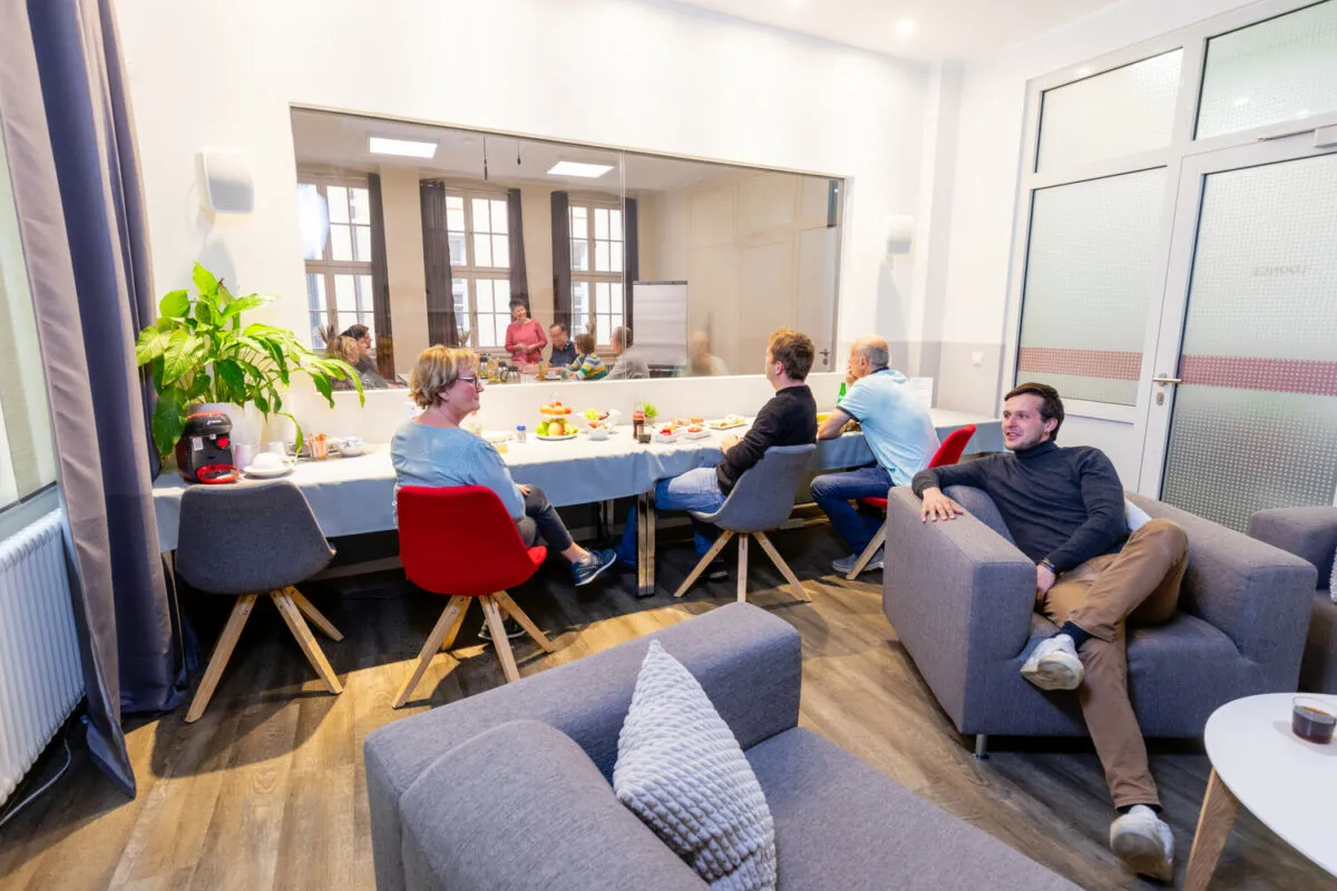 Test studio Leipzig – customer lounge