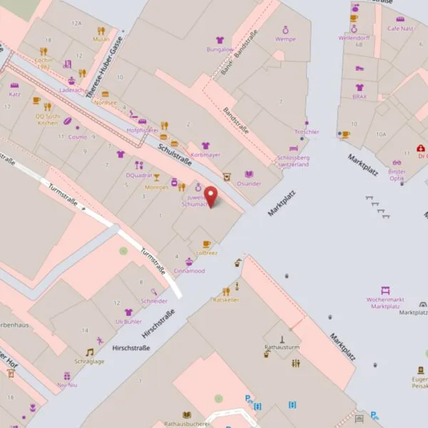 Location map for the Stuttgart test studio